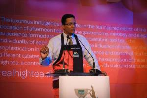 Dilhan C. Fernando – son of Dilmah Founder Merrill J. Fernando and Tea Judge at the Challenge.